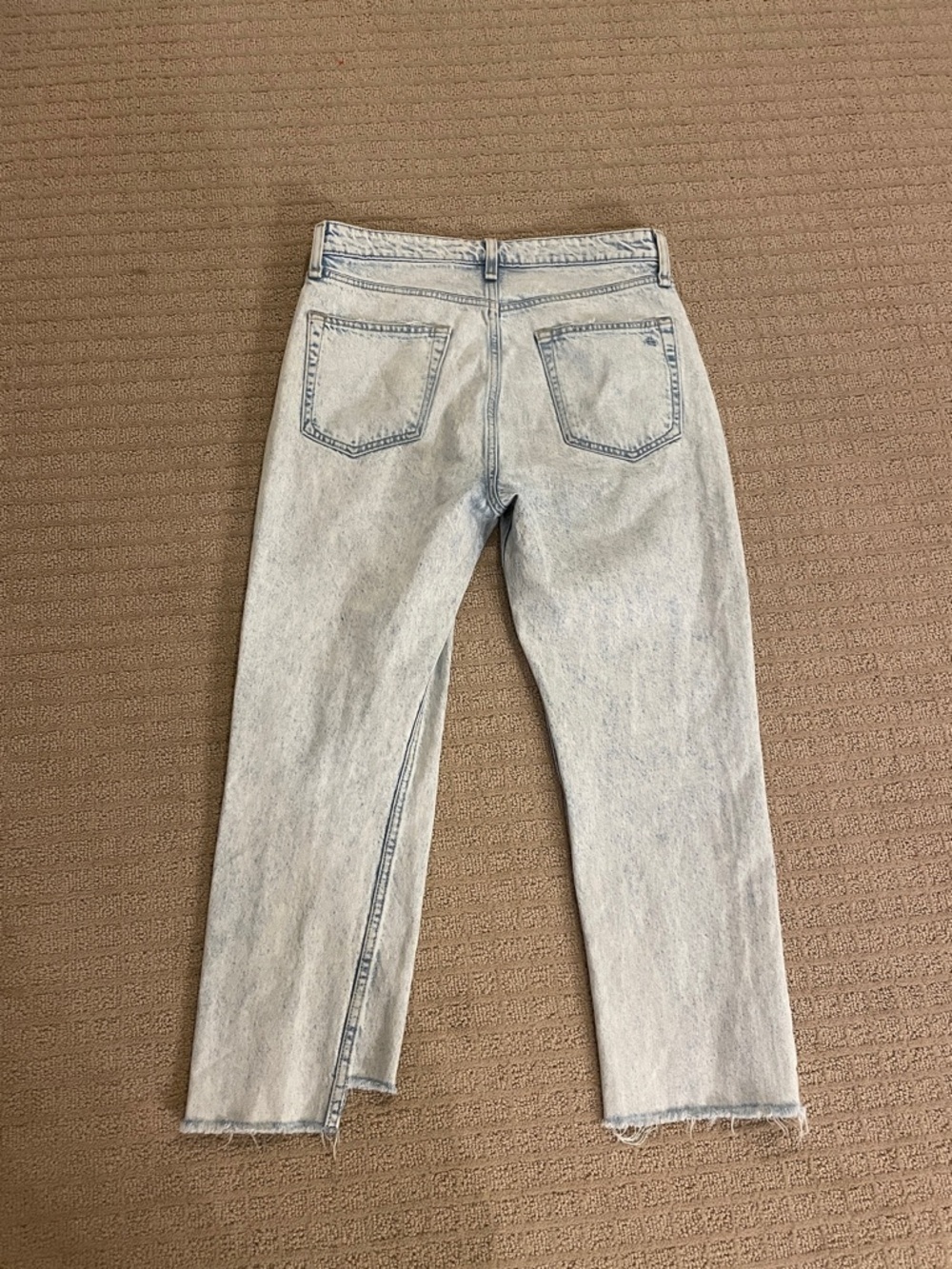 rag & bone Nina high rise shorty cigarette jeans - Picture 3 of 4